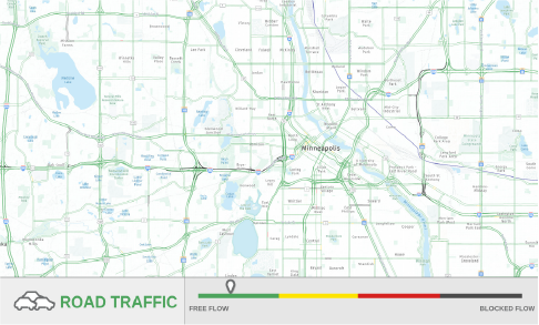 Traffic feed preview (placeholder)